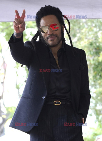 Lenny Kravitz otrzymał gwiazdę na Bulwarze Sławy