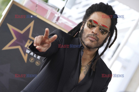 Lenny Kravitz otrzymał gwiazdę na Bulwarze Sławy