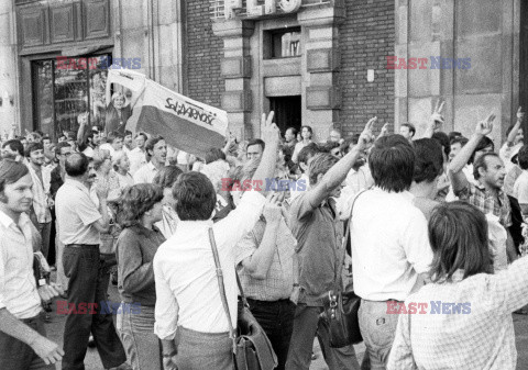 Strajki i demonstracje Solidarności