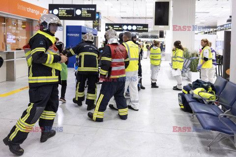 Francuzi ćwiczą symulację ataku terrorystycznego na Igrzyskach