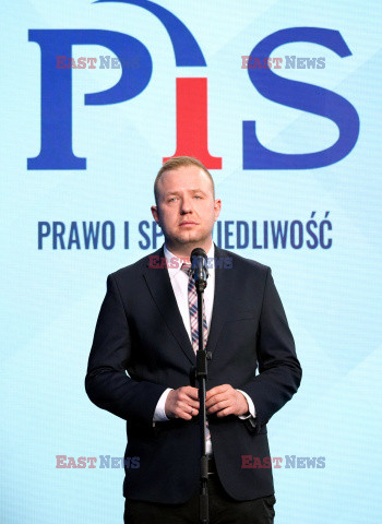 Konferencja prasowa PiS przy Nowogrodzkiej