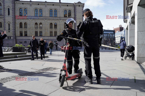 Alarm bombowy w Oslo