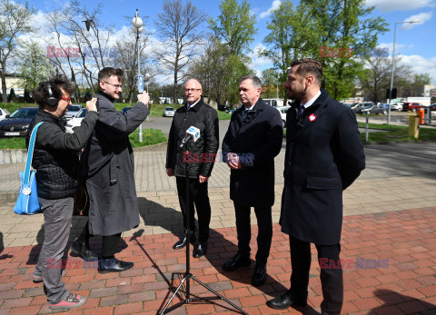 Briefing Protasa, Mazura i Miszalskiego w Krakowie