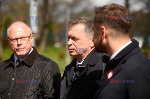 Briefing Protasa, Mazura i Miszalskiego w Krakowie