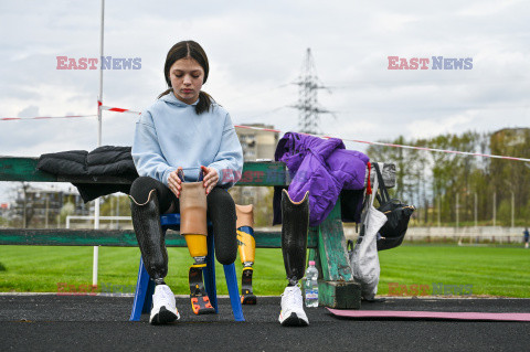 Ukraińska 12-latka po stracie nóg w rosyjskim ataku, przygotowuje się do maratonu