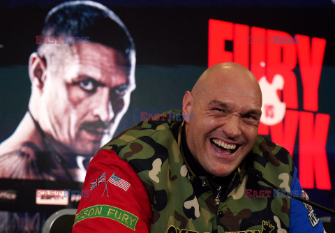 Konferencja przed walką Fury - Usyk