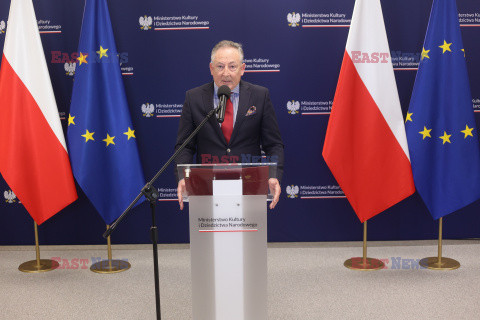 Konferencja Bartłomieja Sienkiewicza