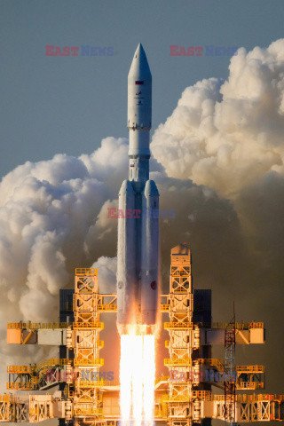 Start rakiety Angara A5 z kosmodromu Wostocznyj