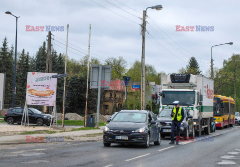 Protest rolników w Łodzi