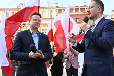 Rafał Trzaskowski wspiera kandydatów na prezydentów Rzeszowa i Tarnowa