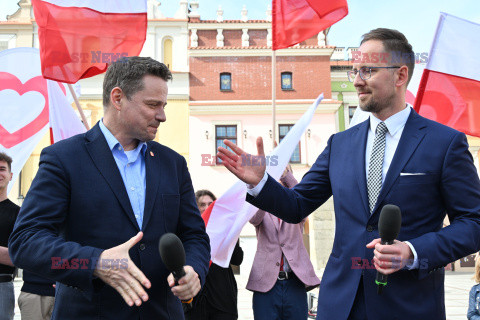 Rafał Trzaskowski wspiera kandydatów na prezydentów Rzeszowa i Tarnowa