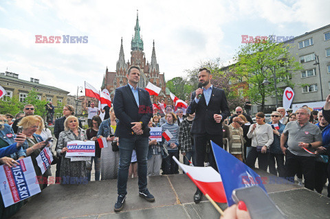 Spotkanie wyborcze Rafała Trzaskowskiego w Krakowie