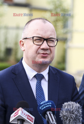 Minister sprawiedliwości Adam Bodnar w Olsztynie