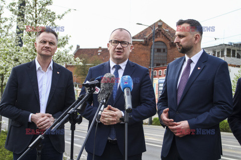 Minister sprawiedliwości Adam Bodnar w Olsztynie