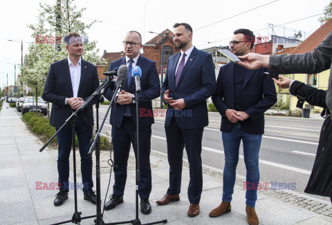 Minister sprawiedliwości Adam Bodnar w Olsztynie