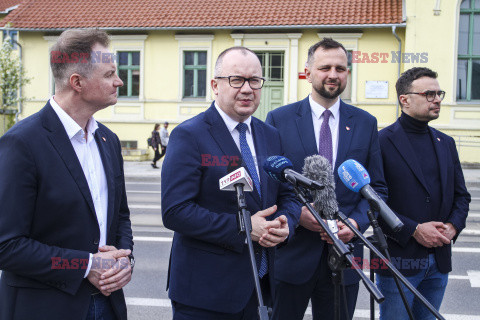 Minister sprawiedliwości Adam Bodnar w Olsztynie