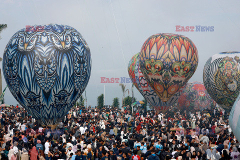 Festiwal balonów w Indonezji