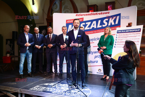 Konferencja Aleksandra Miszalskiego w Krakowie