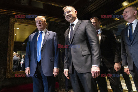 Prezydent Duda spotkał się z Donaldem Trumpem
