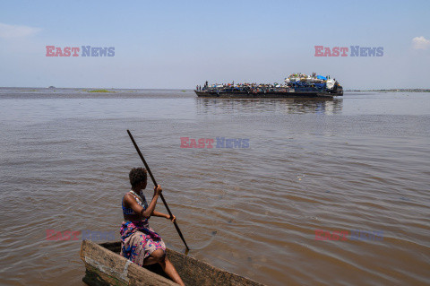 Transport rzeczny w Kongo - AFP