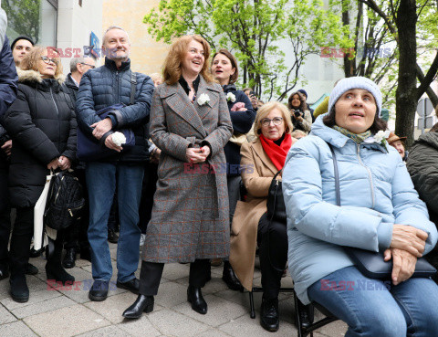 Uroczystość nadania skwerowi imienia Jerzego Wasowskiego