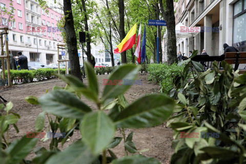 Uroczystość nadania skwerowi imienia Jerzego Wasowskiego