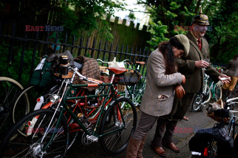 Rowerowy Tweed Run w Londynie