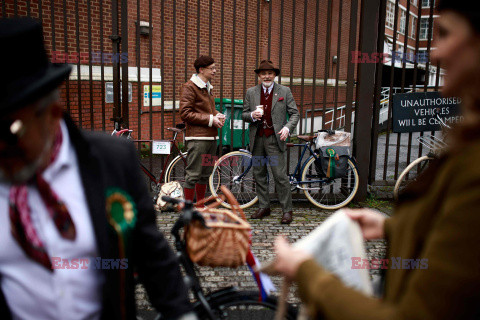 Rowerowy Tweed Run w Londynie