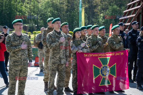 Szkolenia wojskowe dla cywilów na Ukrainie