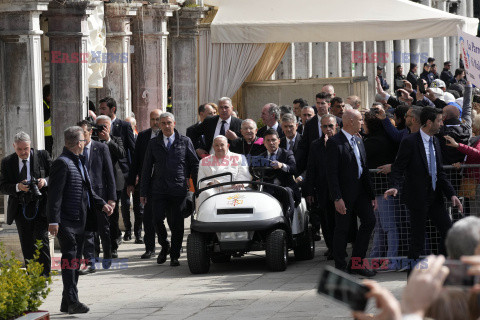 Papież Franciszek w Wenecji