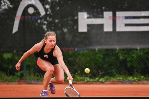 Maja Chwalinska na turnieju w Wiesbaden