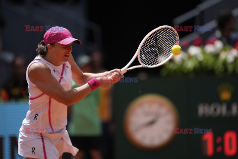 Iga Światek na turnieju Mutua Madrid Open