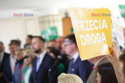 Prezentacja list Trzeciej Drogi do Parlamentu Europejskiego