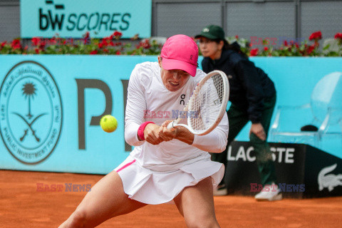 Iga Światek na turnieju Mutua Madrid Open