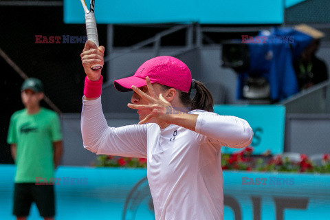 Iga Światek na turnieju Mutua Madrid Open