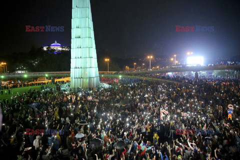 Protesty w Tbilisi