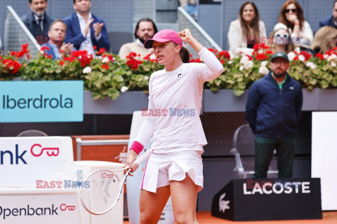 Iga Światek na turnieju Mutua Madrid Open