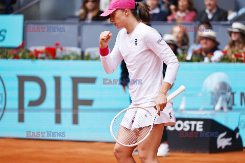 Iga Światek na turnieju Mutua Madrid Open