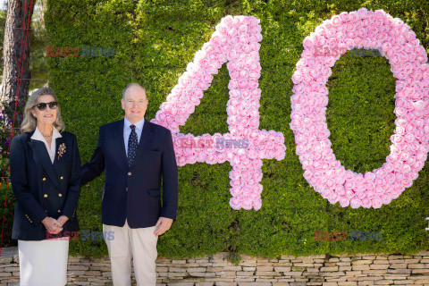 40 lat ogrodu różanego w Monako