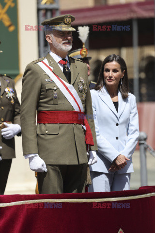 40. rocznica zaprzysiężenia króla Filipa VI w armii hiszpańskiej