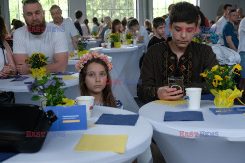 Warszawskie śniadanie wielkanocne dla uchodźców z Ukrainy