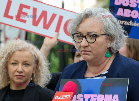 Lewica i OSK w sprawie dostępnej aborcji