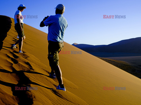 Dolina Sossusvlei w Namibii