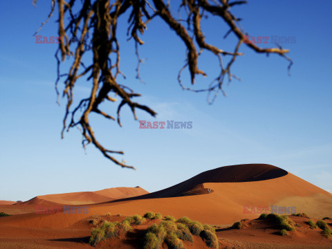 Dolina Sossusvlei w Namibii