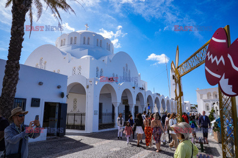 Grecja, Santorini - Abaca