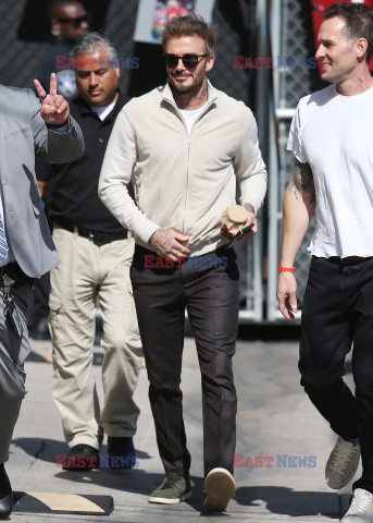 David Beckham w programie Kimmela