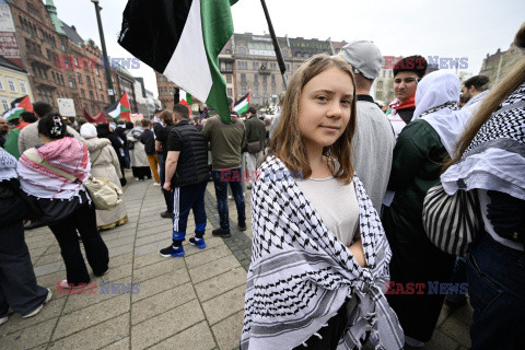 Protesty w Malmo  przeciwko udziałowi Izraela w konkursie Eurowizji