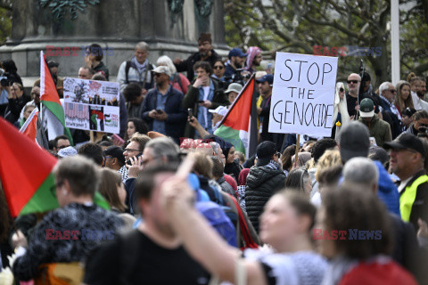 Protesty w Malmo  przeciwko udziałowi Izraela w konkursie Eurowizji