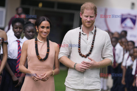 Książę Harry i Meghan Markle z wizytą w Nigerii