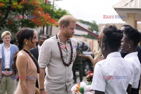 Książę Harry i Meghan Markle z wizytą w Nigerii